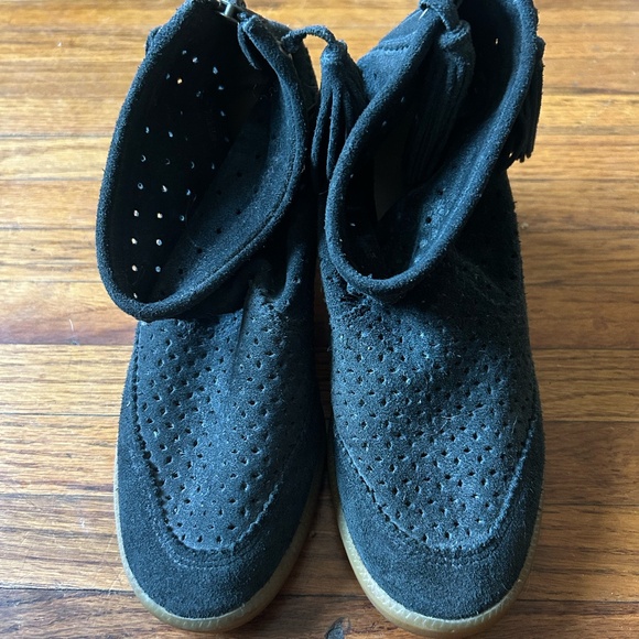 ISABEL MARANT WEDGE BOOTS - Picture 2 of 5